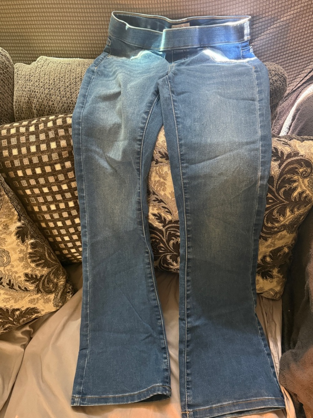 Girl Blue Flared Jeans
